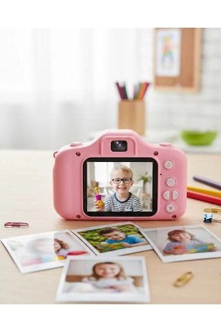 Hepsi Kompakt Dijital Kamera Hd Video Ve Fotoğraf Kayıt Özellikli Usb Şarjlı Mini Cihaz Yeni Nesil Najmaddin Standart
