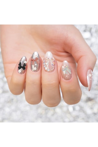 Tırnak Süsleme Charm Nail Art Charm Taşları Fiyonk Dizayn Mix 3d Tırnak Süsleri