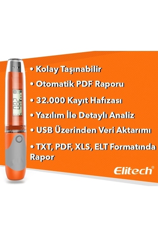Rc-51h Sıcaklık Ve Nem Kayıt Cihazı Datalogger