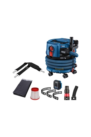 Bosch Gas 18v-12 Mc 1x5,5 Ah Expert Akülü Toz Emme Makinesi