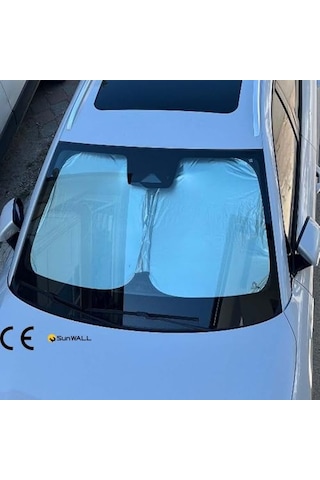 Tesla Model Y İçin Uyumlu Uv Koruma Ve Isı Önleyici Titanyum Gümüş Oto Güneşlik 87371944