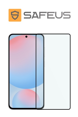 Safeus Tam Kaplayan Parmak İzi Bırakmayan Safir Ekran Koruyucu Cam , Samsung S24 Fe İle Uyumlu