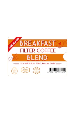 Moliendo Breakfast Blend Öğütülmüş Filtre Kahve 1 KG