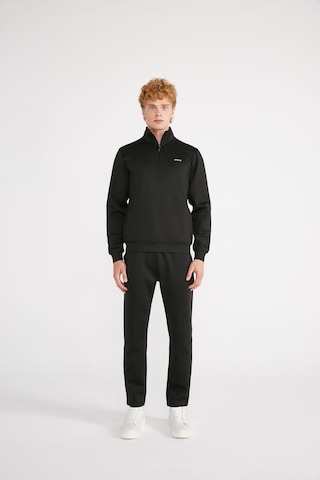 Jepublic Jp Scuba 1/2 Zıp Sweatshırt Siyah