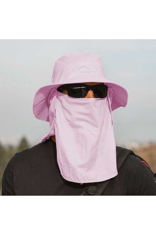 Artfulabode Yüz Yürüyüşü Uv Şapkası Şapka Plaj Koruma Kenar Kapağı İçin Haki Güneş Geniş Fonksiyonlu Flap Dağ Çok Boyun Balıkçılık Eq Haki