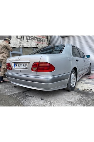 Mercedes W210 Avangarde Arka Tampon Eki Fiberglass Boyasız