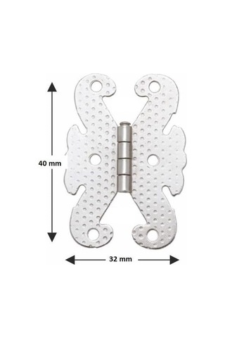 Kelebek Menteşe Metal 32 40mm Sarı 2 Adet Diğer