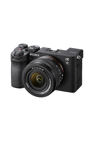 Sony A7C II+28-60 Lens Kit Black  Aynasız Fotoğraf Makinesi ( Sony Türkiye Garantili)