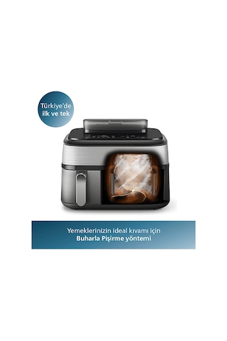 Phılıps NA555/00 5000 Serisi Çift Hazneli Airfryer
