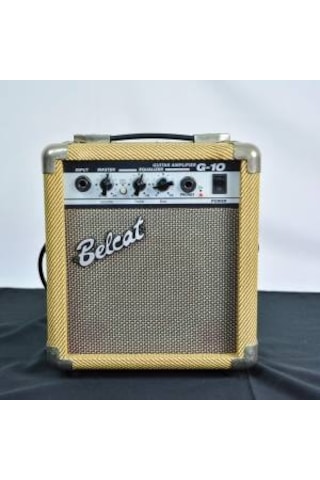 BELCAT G-10YL MODEL 10 WAT SARI RENK GİTAR-SAZ AMFİSİ