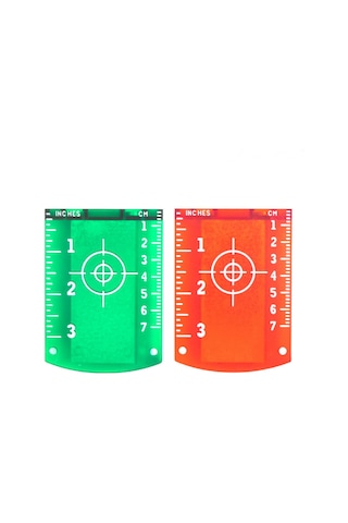 Maiyame Lazer Seviye Manyetik Hedef Kızılötesi Duvar Montajlı Reflektör 2 Adet