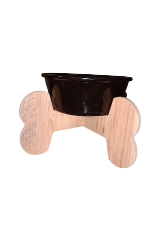 Seramik Kaseli Ahşap Ayaklı Tekli Büyük Irk Köpek Mama/su Stantı-1000 Ml. Seramik Kaseli Ahşap Ayaklı Tekli Büyük Irk Köpek Mama/su Stantı-1000 Ml.