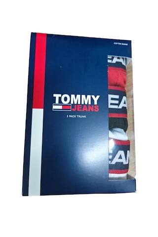 Tommy Hilfiger Tommyhilfiger Erkek Boxer 3'lü Set Çok Renkli