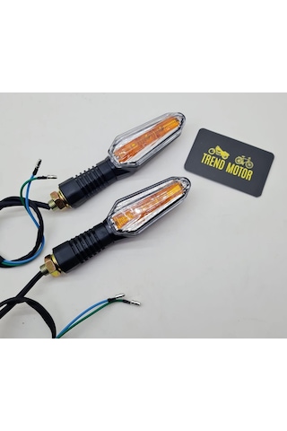 Sinyal Led Takım Sarı Işık Motosiklet - Mondial Drift Yeni Model