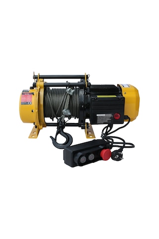 Max Extra Mx11110 - 220 Volt Elektrikli Pratik Yük Kaldırma Vinçi 750-1500 Kg - 15-30 Metre Halat