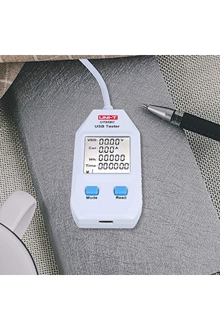 Usb Güç Ölçer Lcd Usb Test Ü Volt Amper Dijital Güç Kapasitesi Test Ut658c