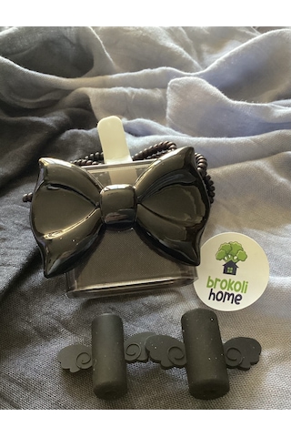 Brokoli Home Apple Uyumlu iPhone 18w/20w Şarj Kılıfı, Şarj Örme Aparatı, Kablo Koruyucu Aparatı,siyah Diğer