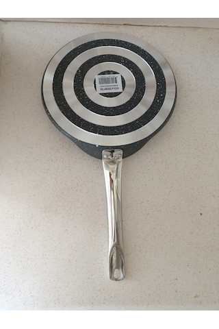 Hascevher Krep Tavası 26 Cm Siyah