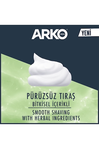 Arko Men Tıraş Köpüğü ırritation & Black 4x200 Ml