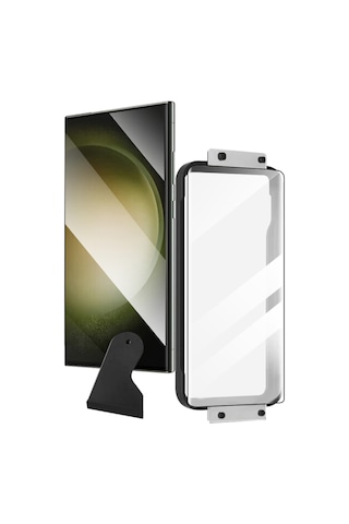 Galaxy S22 Ultra Uyumlu Asma Hizalama Aparatlı Estek Easy Body Ekran Koruyucu
