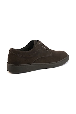Oxford Klasik Erkek 19c4 Frau Waxy Pepe Dark Brown Krem