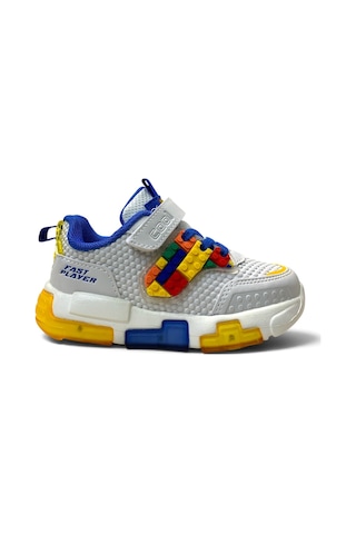 Cool Heros Çocuk Okul Öncesi Işıklı Sneaker Beyaz
