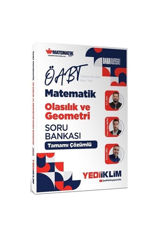 Yediiklim 2027 Öabt Meb-ags İlköğretim Ortaöğretim Lise Matematik Olasılık Ve Geometri Soru Bankası Çözümlü