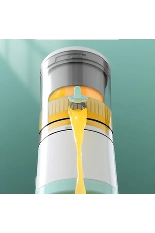 Fastbuy Portable Usb Charging Citrus Juicer, White, Efficient Pulp Separation For Oranges, Lemons, Watermelons, Ideal Gift Fo Beyaz