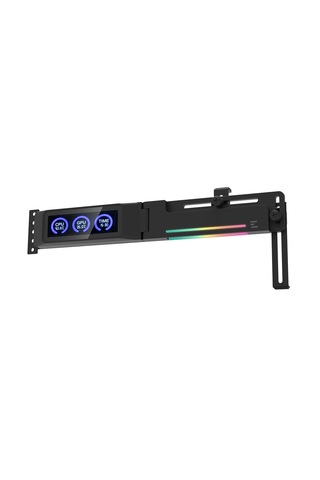Zalman Zm-vs3 Ds Black Dijital Göstergeli Ekran Kartı Destek Aparatı