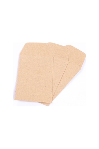 Bimotif Kraft Tohum Zarfı, 5.5x9 Cm 10 Adet