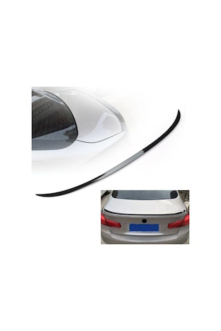 Bmw 3 Serisi F30 M3 Model İnce Bagaj Üstü Spoiler Piano Black