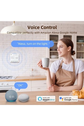 Yulong Reedark Tuya Akıllı Wifi Anahtar Modülü - 4 Kanallı,