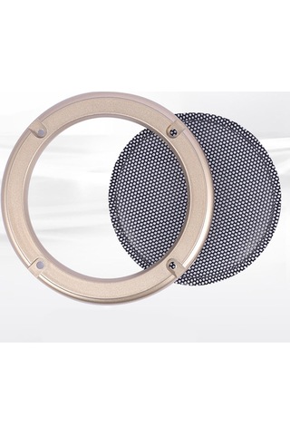 Suntek Hoparlör Izgarası Örgü Dekoratif Daire 8-inç-altın