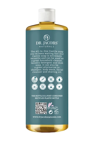 Dr. Jacobs Naturals Nane Özlü Çok Amaçlı Bitkisel Kastil Sabun 946ml