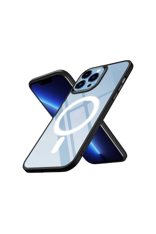 Iphone 13 Pro Max Kilif Wireless Özellikli Krom Magsafe Silikon 551641006