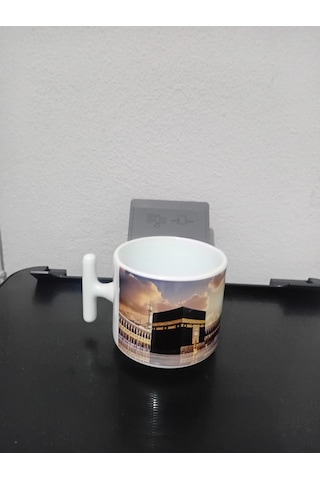Kabe Figürlü Ve Allah Lafzı T Kupa 07 Beyaz