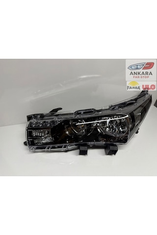 Toyota Corolla 2013 - 2015 Far Lambası Ön Sol Farba-ulo - Sol Far