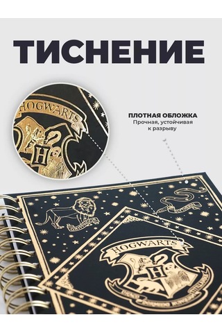 Harry Potter A5 Halka Düzenli 95 Yaprak Defter 248522129 Gri