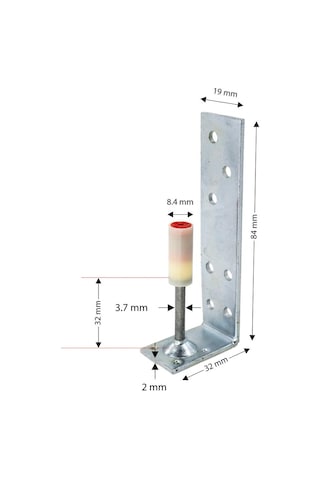 Red Hit Mx005 L Köşebentli Barutlu Çivi 50 Li Paket