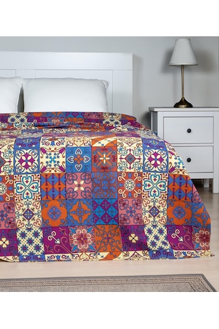 Menderes Home Cotton Collection Tek Kişilik Pike Anadolu Çok Renkli