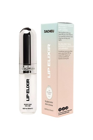 Sacheu Lip Elixir 3 Ü 1 Arada Renkli Dudak Parlatıcı 01 Bunny Ear 3.5ml 01 Bunny Ear