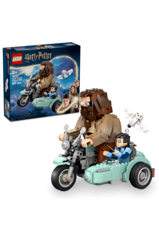 LEGO® Harry Potter™ Hagrid™ ve Harry’nin Motosiklet Yolculuğu 76443 - 9 Yaş ve Üzeri Koleksiyonluk Yaratıcı Oyuncak Yapım Seti (617 Parça)