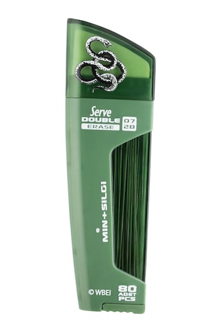 Double Erase Min & Silgi 07mm - Harry Potter Serisi - Slytherin
