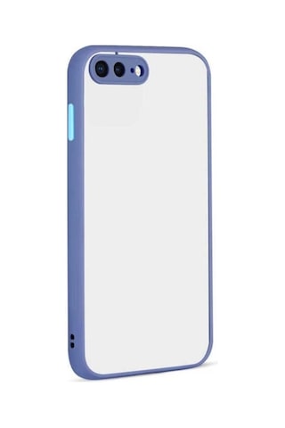 Apple Uyumlu iPhone 8 Plus Kılıf Zore Hux Kapak Mor
