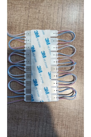 10 Adet 1.5 W Mercekli Modül Led Beyaz Işık