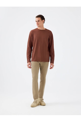 Loft Kahverengi Erkek Sweatshirt Lf2037183 Kahverengi