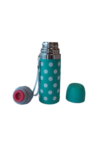 Sema Baby Puantiyeli Bebek Termosu 350 ML - Mavi