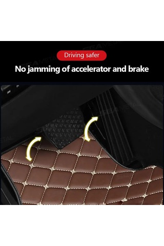 Liangmei Araba Paspas Tam Set Evrensel Kaymaz Oto Halı Su