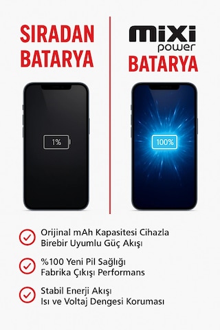 İnfinix Hot 11s / İnfinix Note 10 / İnfinix Note 7 / İnfinix Smart 5 Uyumlu Tam Kapasite Batarya Tr