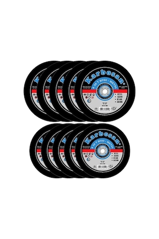 Karbosan 115 x 3 Metal Kesme Taşı 10 Adet